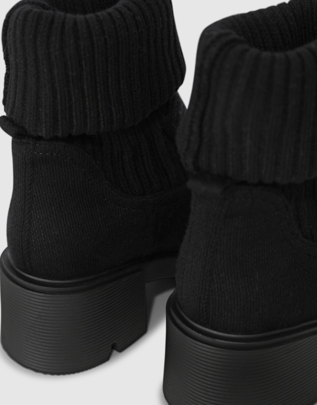 Belle & Bloom - Tokyo Lights Rib Sock Boot