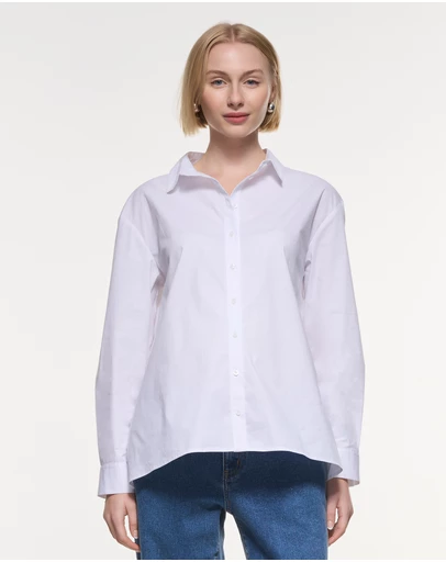 Soon Maternity - Classic Cotton Shirt