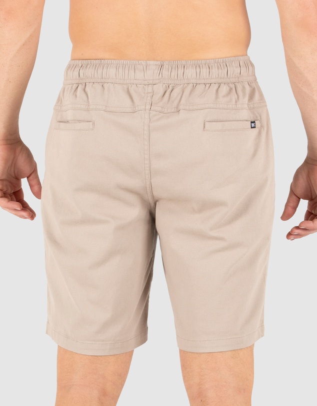 UNIT - UNIT Pivot Mens Elastic Waist Chino Shorts