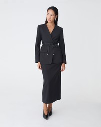 Forcast - Aaria Collarless Blazer