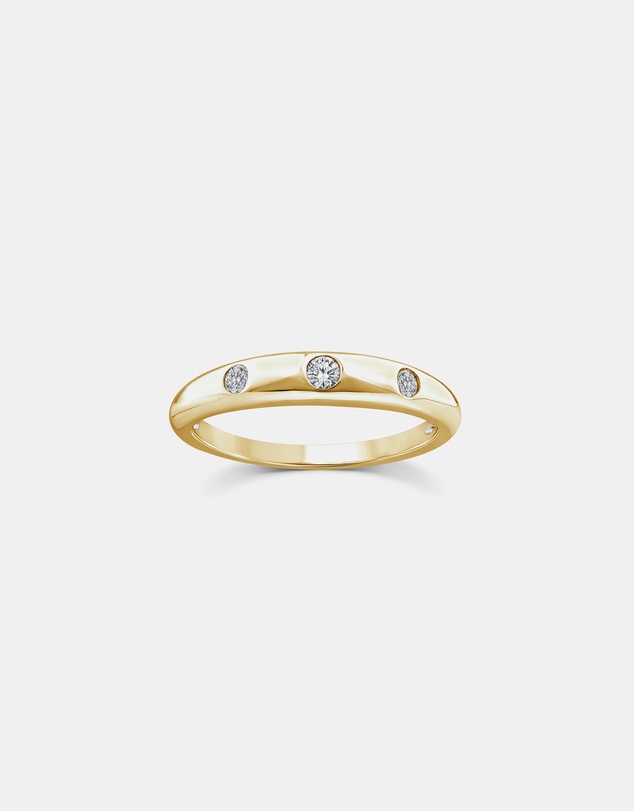 Zoe Olivia - 9K Gold Lab Grown Diamond Ring
