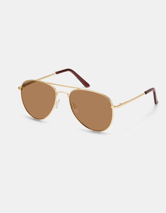 Eclectics - Riley Sunglasses - Polarised Gold
