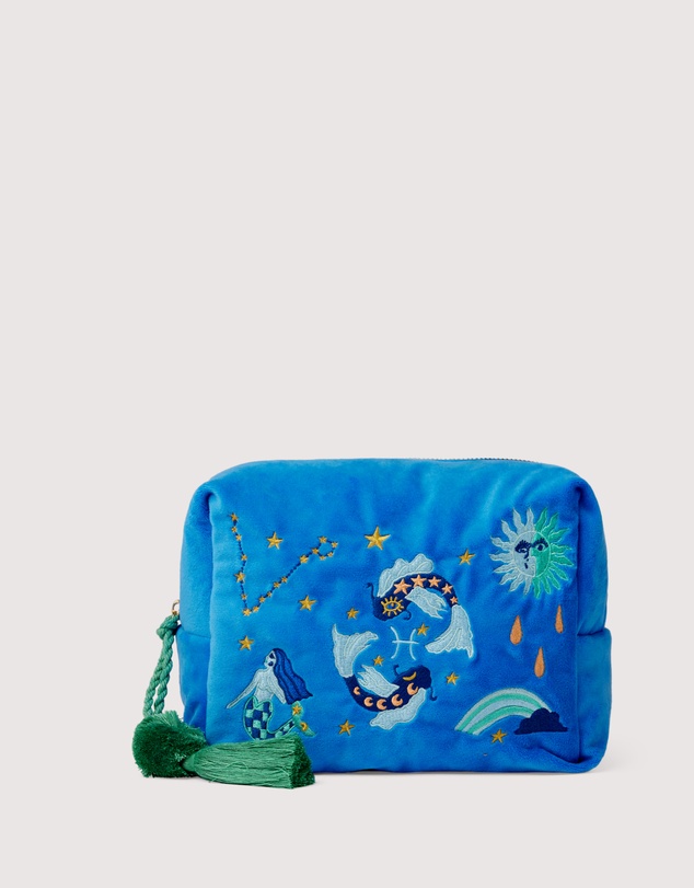 The Somewhere Co - Pisces Astrology Cosmetic Case