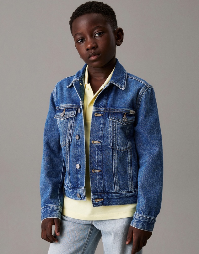 Calvin Klein Jeans - Boys Slim Denim Trucker Jacket