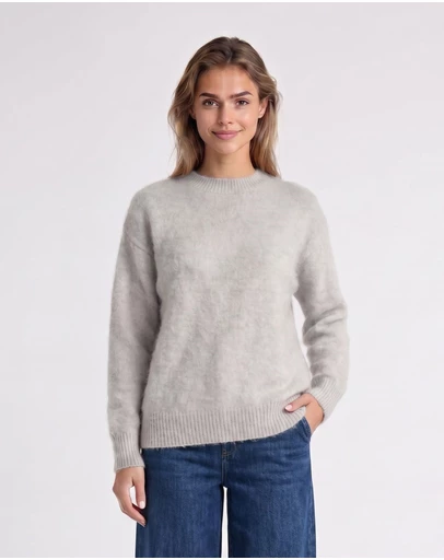 SILK MAGNOLIA - Brushed Cashmere Jumper