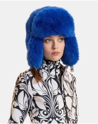 Cynthia Rowley - Snow Bunny Trapper Hat