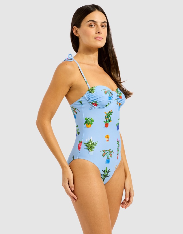 Seafolly - Playa Bonita Ruched Underwire One Piece Swimsuit