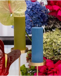 XRJ Celebrations - Pillar Navy Candle