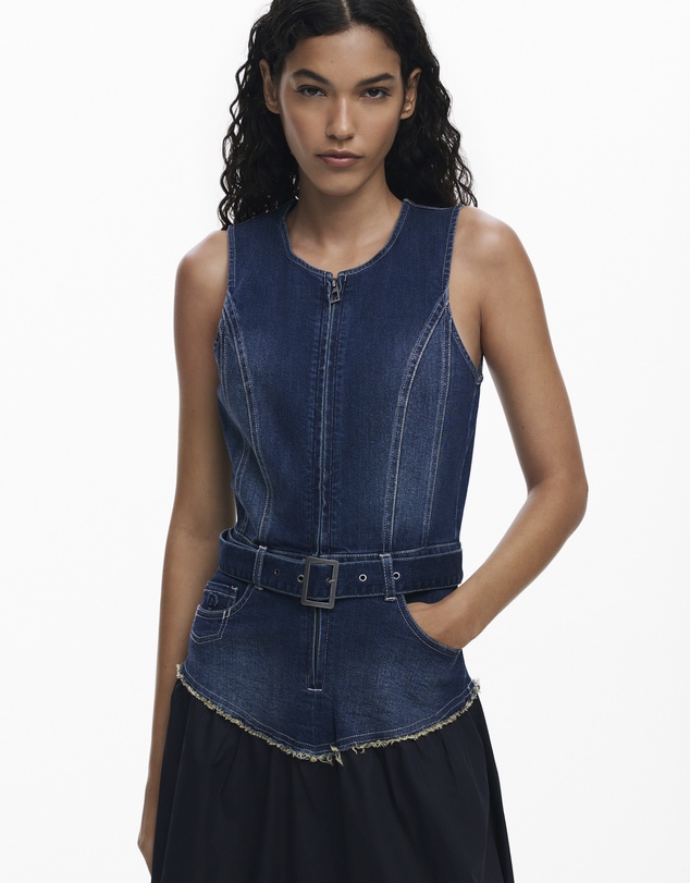 Desigual - Denim Combined Dress