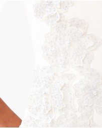Elliatt - Stella A Line Gown in White