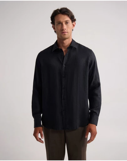 Oxford - Cooper Ls French Linen Shirt