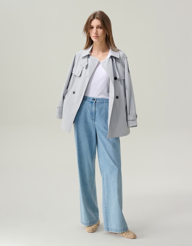IDA+S - Samantha Short Trench Coat