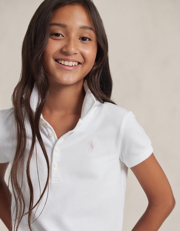 Polo Ralph Lauren - The Iconic Exclusive - Stretch Cotton Mesh Polo Shirt - Kids