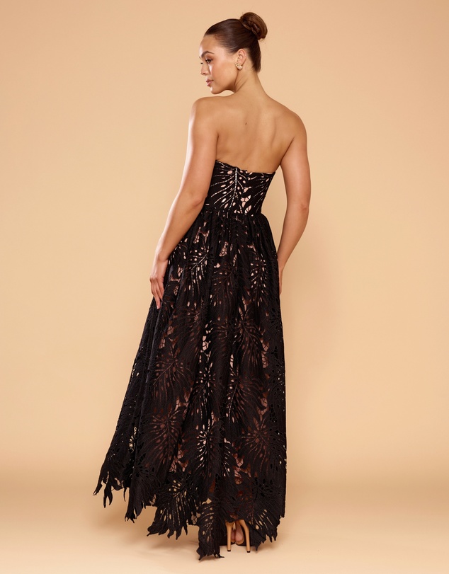 CATHERINE FERRARO - Grace Strapless Lace Gown