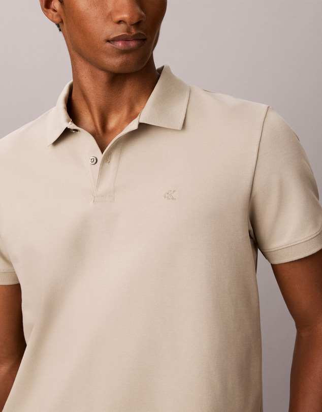 Calvin Klein - Supima Cotton Slim Refined Pique Polo Shirt