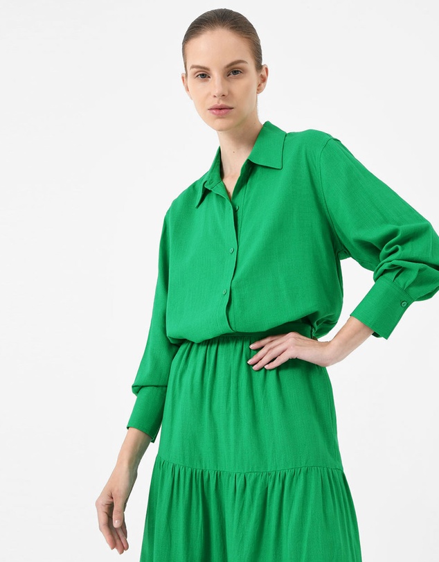 Forcast - Nice Linen Blended Shirt