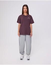 Upstate - Thrive Tee - Washed Merlot