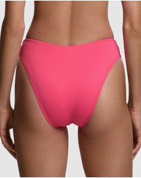 Polo Ralph Lauren - Kennedy High Leg Scoop Waist Bikini Bottom