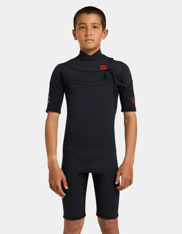 Billabong - Boys 8 to 16 2/2mm Absolute Ultra Chest Zip Springsuit