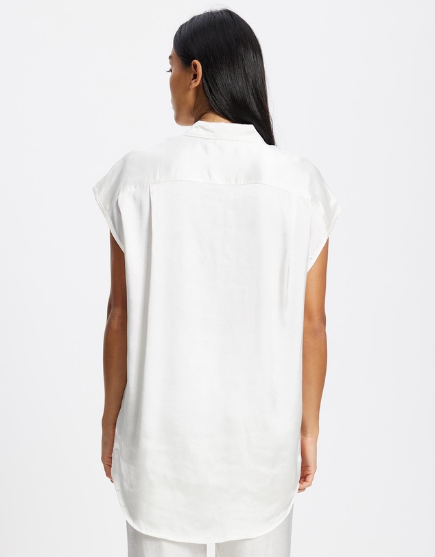 Merlino Street - Minerva Sleeveless Button Up Shirt