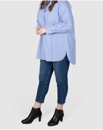 Love Your Wardrobe - Hannah Ankle Grazer Stretch Jeans
