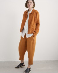 Seasalt - Seasalt Cornwall Yellow Arame Linen Jacket