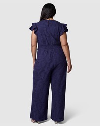 Something 4 Olivia - Layla Broderie Jumpsuit