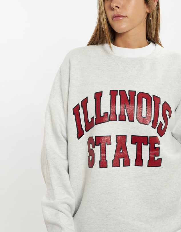 Vintage by The Real Deal - Pre Loved - 90s Illinois State 'Red Birds' Sweatshirt