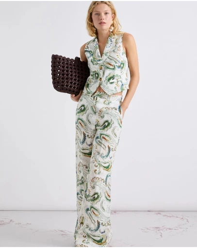Marella - Verdant Muse Waistcoat
