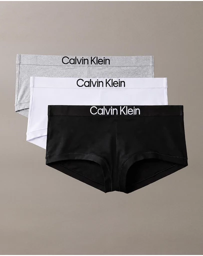 Calvin Klein - 3-Pack Extra Cotton Stretch Boyshorts