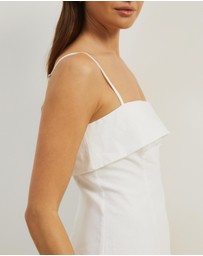 Atmos&Here - Bella Linen Blend Mini Dress