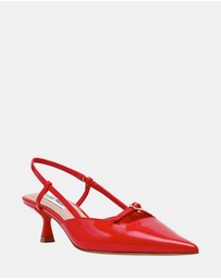 Steve Madden - Livy Red Patent Heels