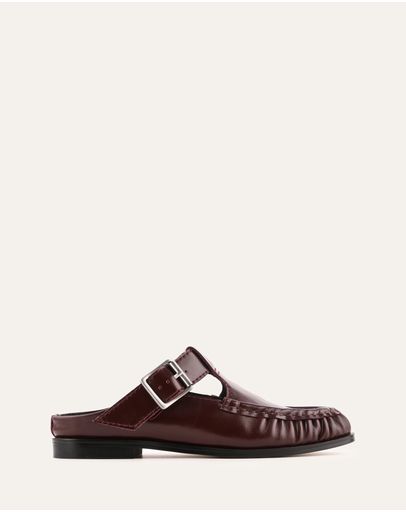 DARK MERLOT LEATHER
