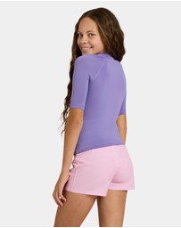 Roxy - Girls 8 to 16 Essential Short Sleeve Rashguard