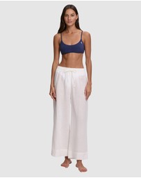 Polo Ralph Lauren - Smocked Cotton & Linen Beach Pant Cover Up