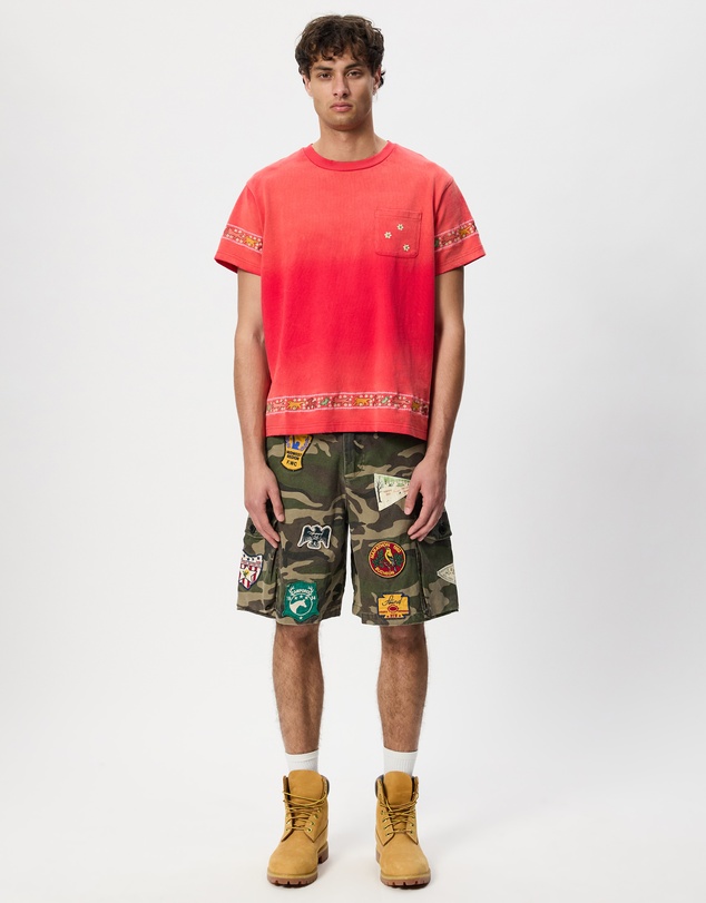 Found - Camo Patchwork Cargo Shorts