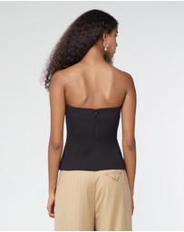 Third Form - Sable Strapless Bodice 
