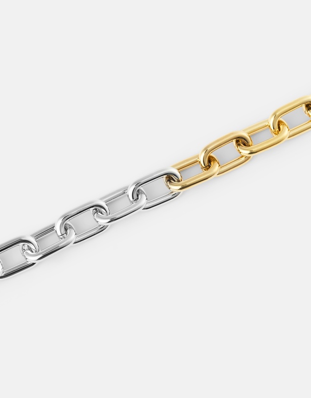 Daniel Wellington - Contrast Link Necklace Two Tone