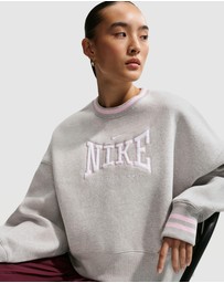 Nike - Sportswear Phoenix Fleece Oversized Crew-Neck Sweatshirt