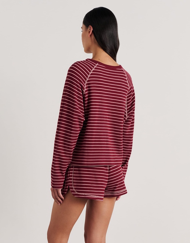 Jag - Milly Waffle Long Sleeve Tee