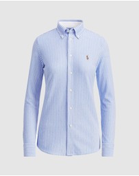 Polo Ralph Lauren - Striped Knit Oxford Shirt