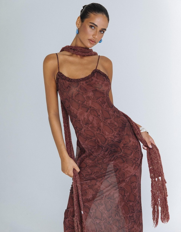 Alice In The Eve - Umah Sheer Maxi Dress