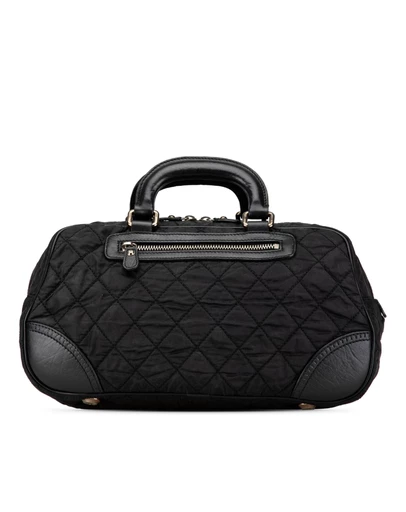 Pre-Loved by Azura Reborn - Pre-Loved chanel Quilted Nylon Satchel Handbag