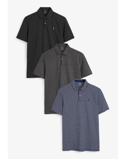 NEXT - Jersey Polos 3 Pack