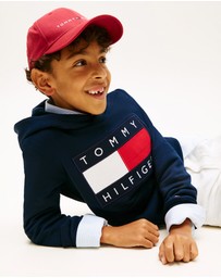 Tommy Hilfiger - Heritage Flag Badge Terry Hoody - Teens