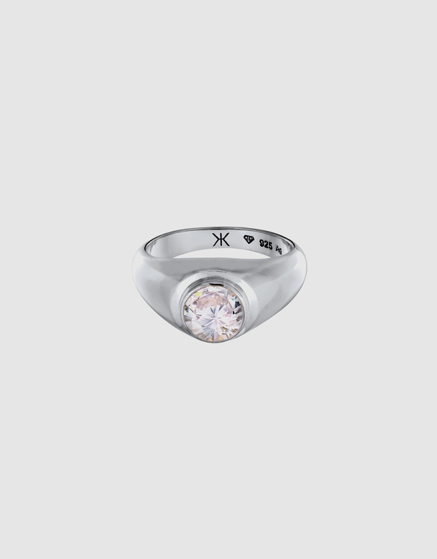 Kuzzoi - ICONIC EXCLUSIVE - Ring Cubic Zirconia 925 Sterling Silver