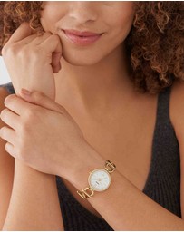 Fossil - Carlie Gold Tone Analogue Watch