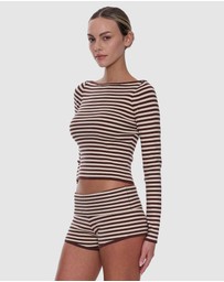 Thrills - Walker Knit Long Sleeve Top