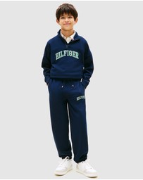Tommy Hilfiger - Boys Logo Embroidery Terry Joggers - Teens