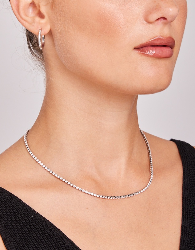 Zoe Olivia - Waterproof Classic Tennis Necklace